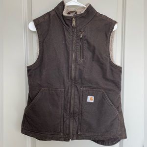 Carhartt Women’s Relaxed Fit Sherpa Lined Vest S